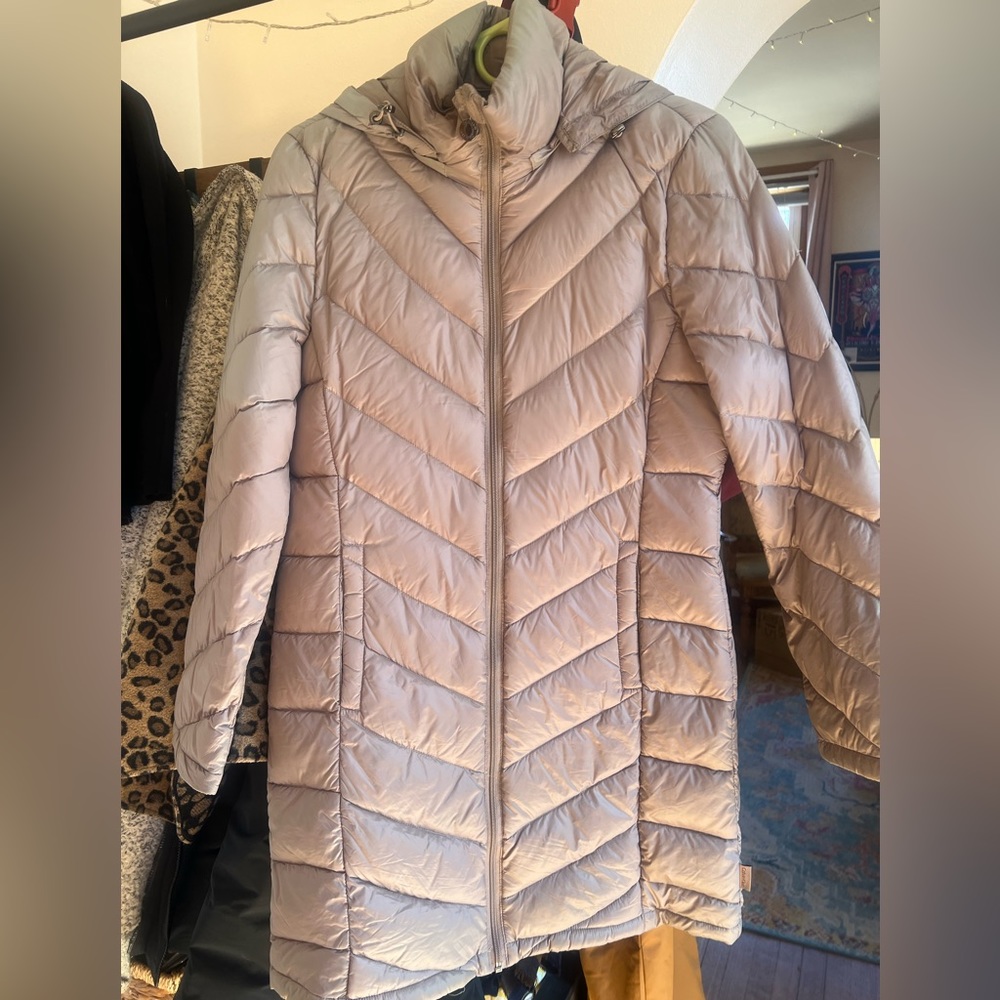 Calvin Klein Down Coat (Beige)